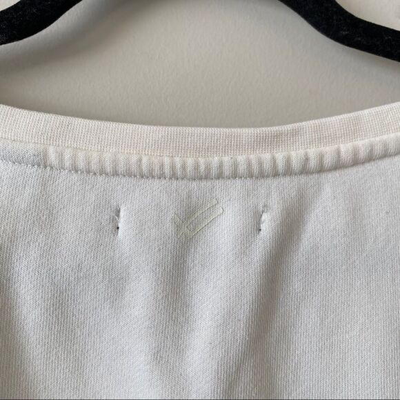 William Rast - Cropped Muscle Raw Hem Pullover - Picture 6 of 7